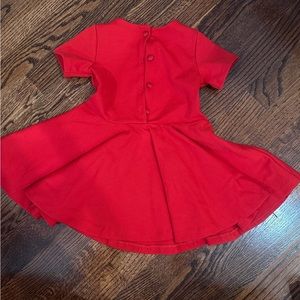 Ralph Lauren Red Baby dress with matching bloomers 18 months